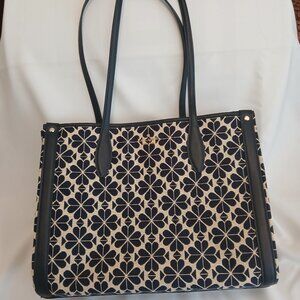 Kate Spade Flower Jacquard Market Tote